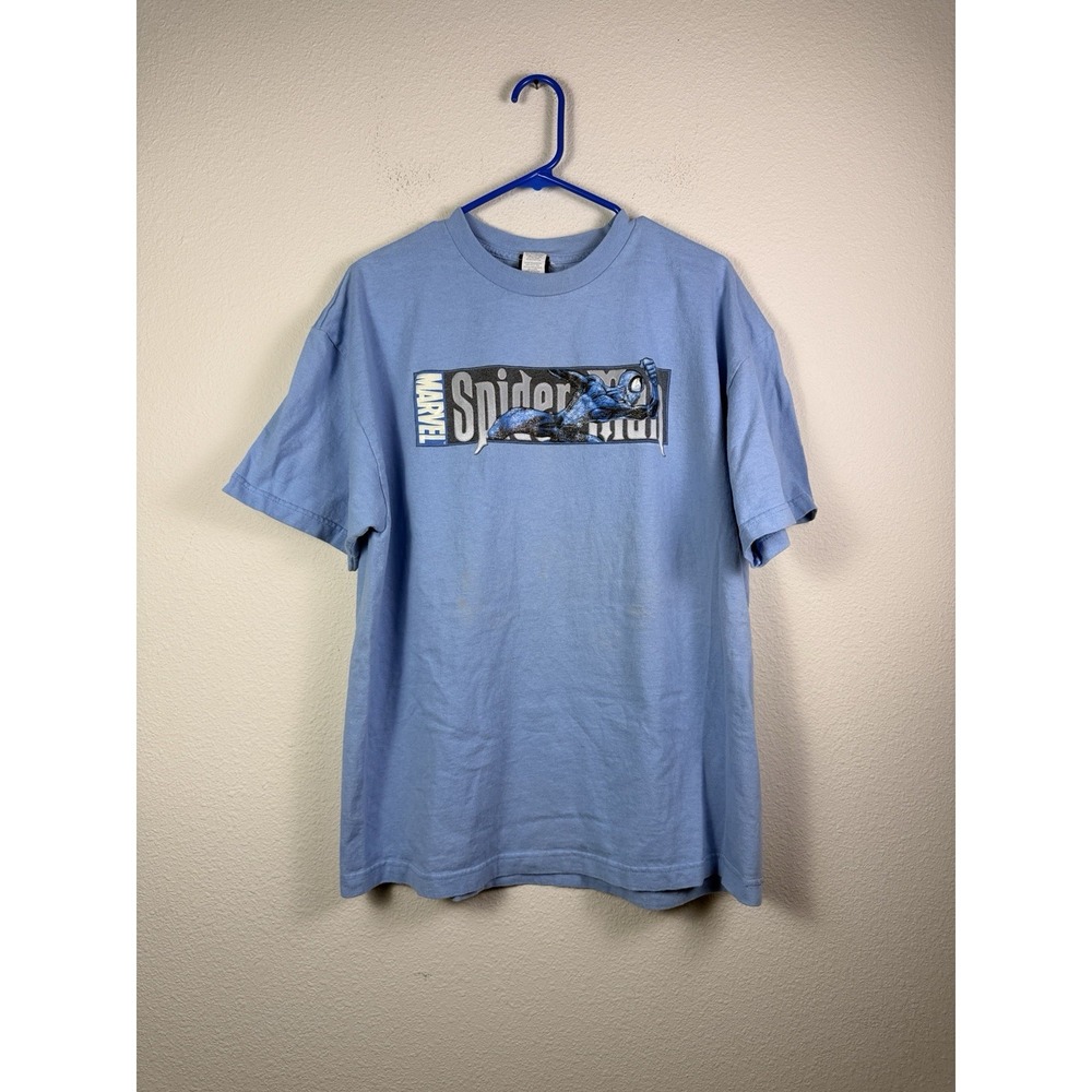 Vintage‎ Spider-Man Marvel Box Logo shirt XL